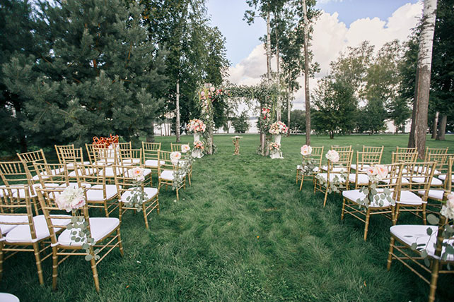 Свадьба Александра и Александры в итальянском стиле, место церемонии