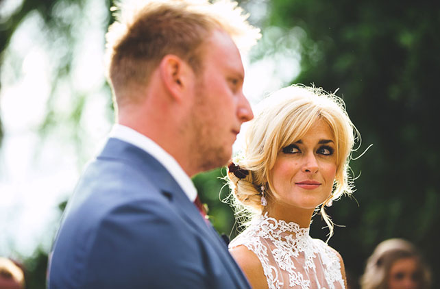 свадьба в оранжерее, церемония