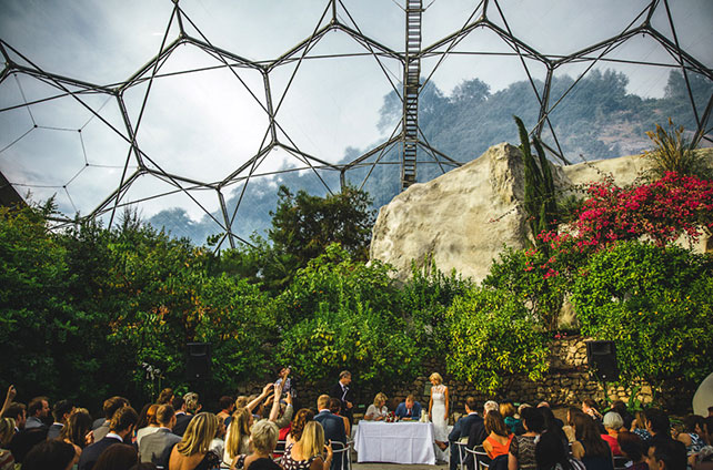 свадьба в оранжерее, церемония
