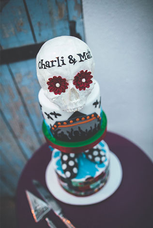 свадьба в оранжерее, торт