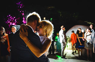 свадьба в оранжерее, танец молодоженов