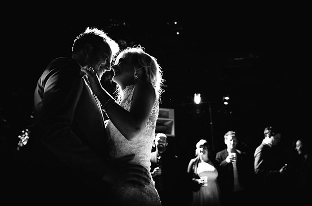 свадьба в оранжерее, танец молодоженов