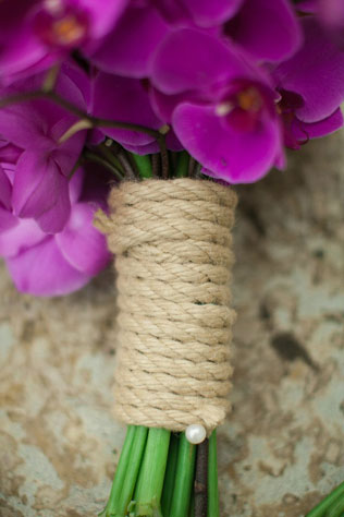 Свадьба в оранжевом цвете, букет невесты