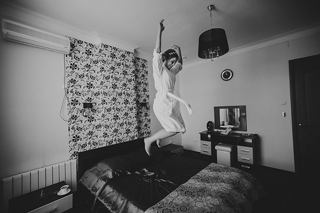 Персиковая свадьба в пастельных тонах, утро невесты