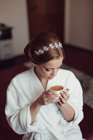 Персиковая свадьба в пастельных тонах, утро невесты