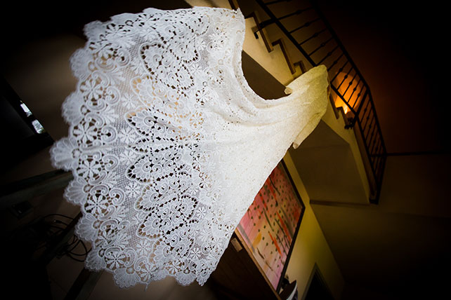 Свадьба в Пьемонте, платье невесты