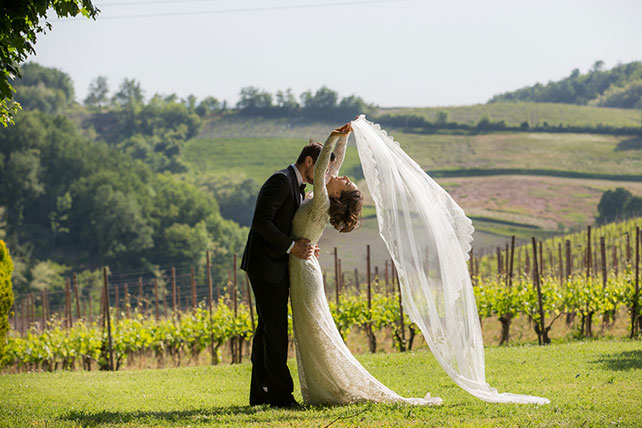 Свадьба в Пьемонте, фотосессия жениха и невесты