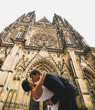 свадьба в Праге, фотосессия