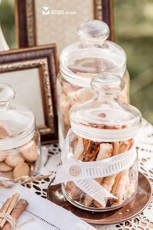 свадьба в разрушенной усадьбе, декор фотосессии