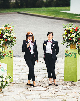 свадьба в русском стиле, организаторы свадьбы