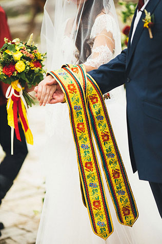 свадьба в русском стиле, детали свадьбы