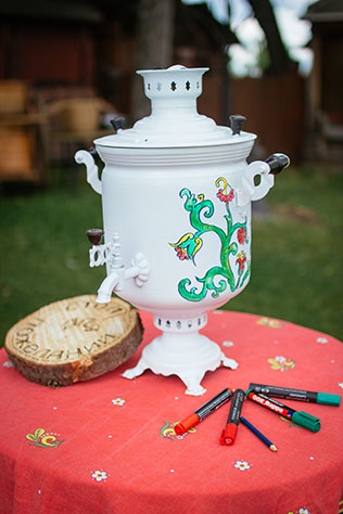 свадьба в русском стиле, альтернатива книге пожеланий