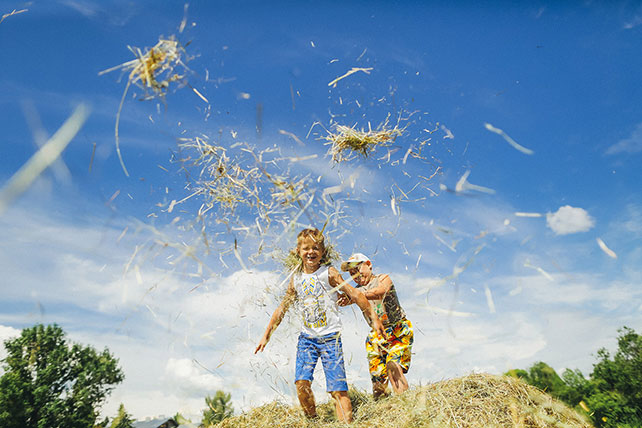 свадьба в русском стиле, второй день