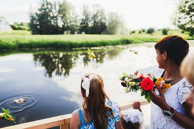 свадьба в русском стиле, второй день