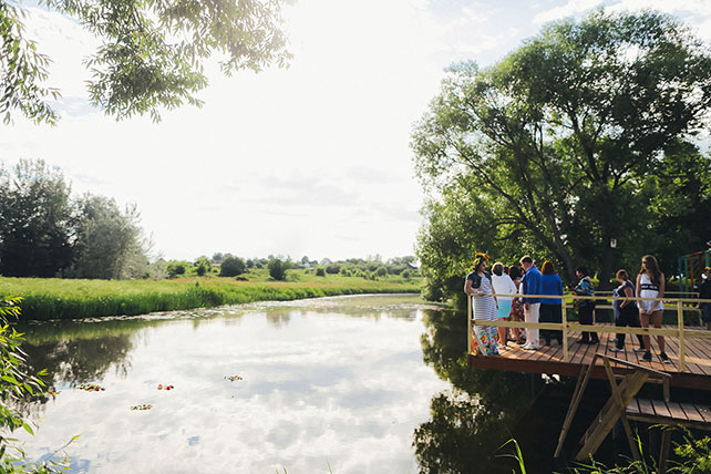 свадьба в русском стиле, второй день