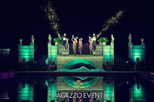 Зажигательная свадьба в стиле Великого Гэтсби, танцы, фейерверк