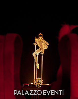 Зажигательная свадьба в стиле Великого Гэтсби, гимнастка