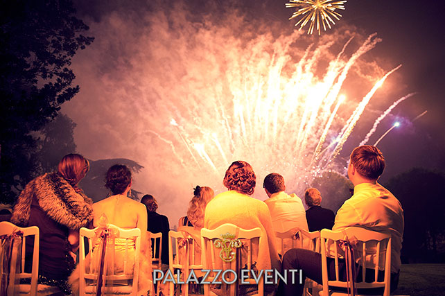 Зажигательная свадьба в стиле Великого Гэтсби, свадебный фейерверк