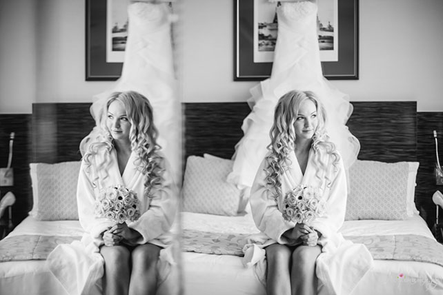 Свадьба в стиле Chanel, утро невесты