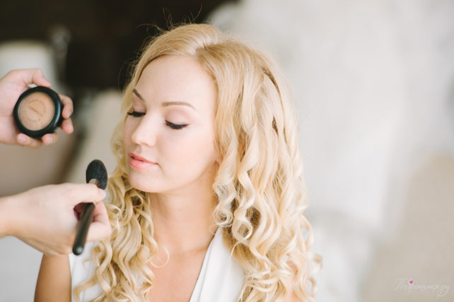 Свадьба в стиле Chanel, макияж невесты