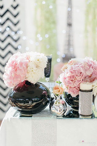 Свадьба в стиле Chanel, флористика