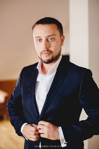 Свадьба в стиле Голливуд, образ жениха, смокинг