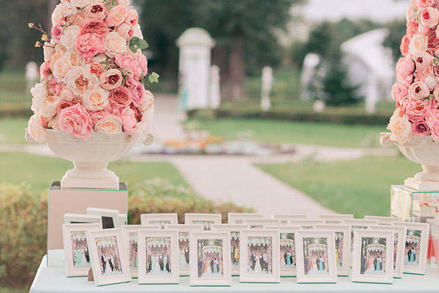 Свадьба в стиле французского кондитерского дома Ladurée, фотографии