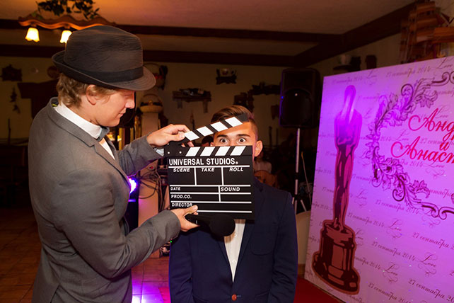 свадьба в стиле Оскар, детали свадьбы