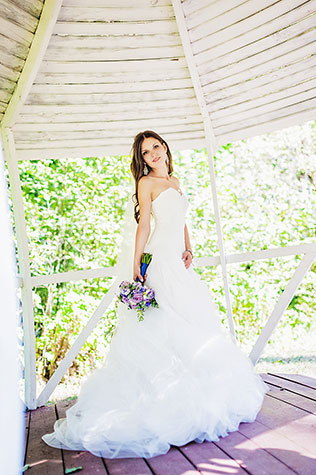 свадьба в стиле поп-арт, образ невесты