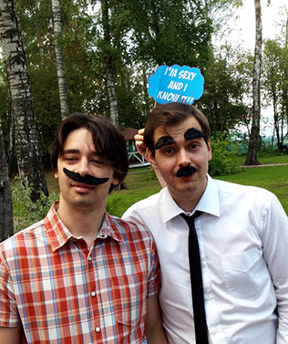 свадьба в стиле поп-арт, фотосессия гостей