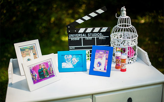 свадьба в стиле поп-арт, детали свадьбы