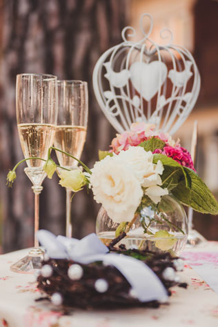 свадьба в стиле прованс, декор