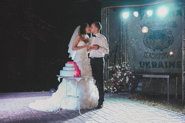 свадьба в стиле прованс, торт