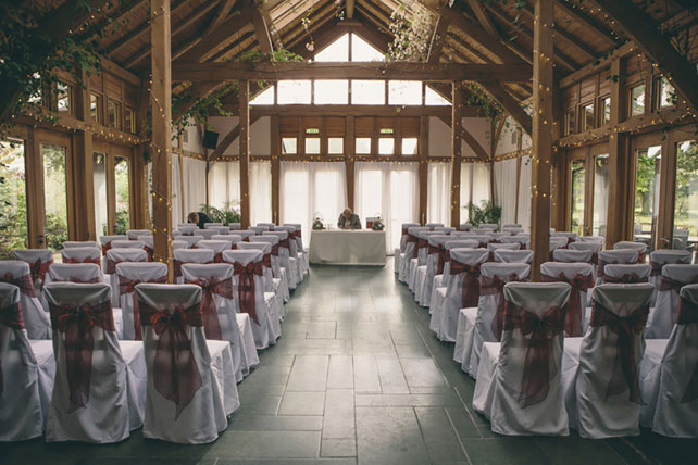 Свадьба в стиле ретро-рок, место церемонии