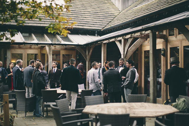 Свадьба в стиле ретро-рок, гости свадьбы