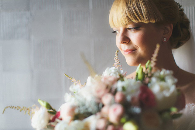 солнечная, букет невесты 