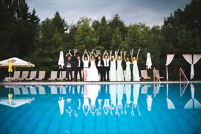 солнечная, фотосессия у бассейна 