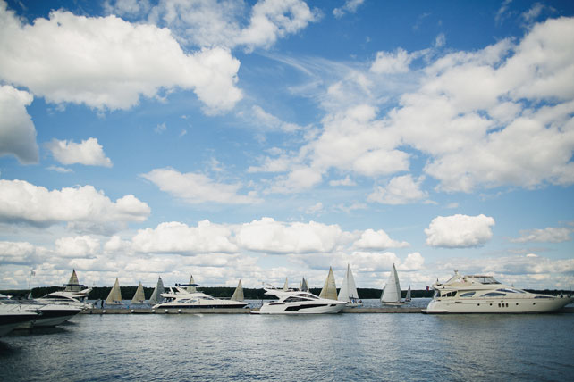 свадьба в яхт-клубе, место торжества