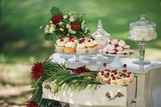 свадьба в яхт-клубе, сладкий стол