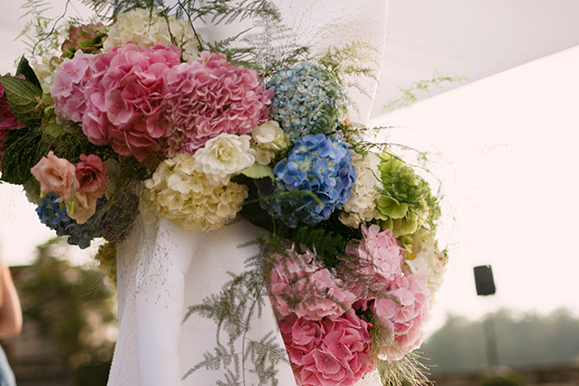 свадьба в замке Франции, место церемонии