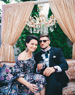 свадьба за 30 дней, рок и барокко, декор