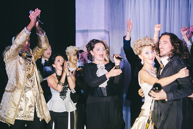 свадьба за 30 дней, рок и барокко, церемония-представление