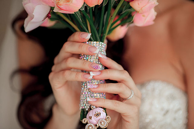 Свадьба по мотивам сказки «Золушка», букет невесты