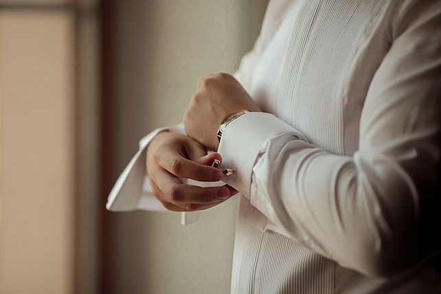 Свадьба по мотивам сказки «Золушка», запонки жениха