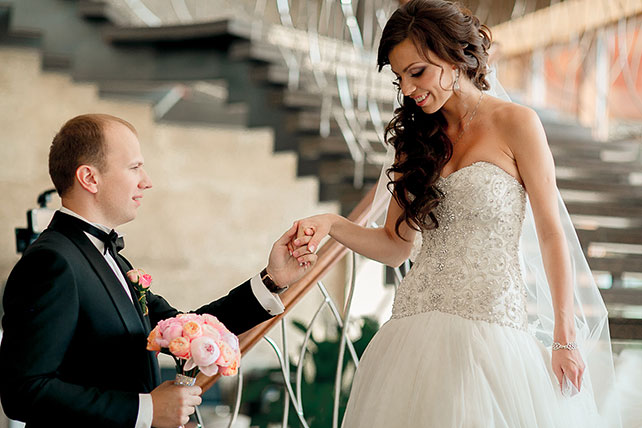 Свадьба по мотивам сказки «Золушка», встреча жениха и невесты