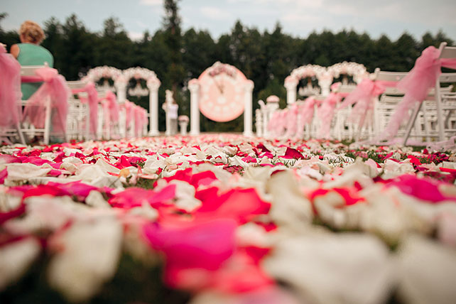 Свадьба по мотивам сказки «Золушка», место церемонии