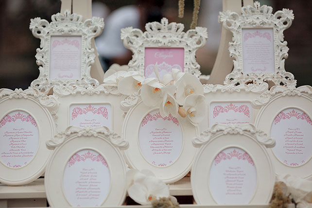 Свадьба по мотивам сказки «Золушка», план рассадки гостей