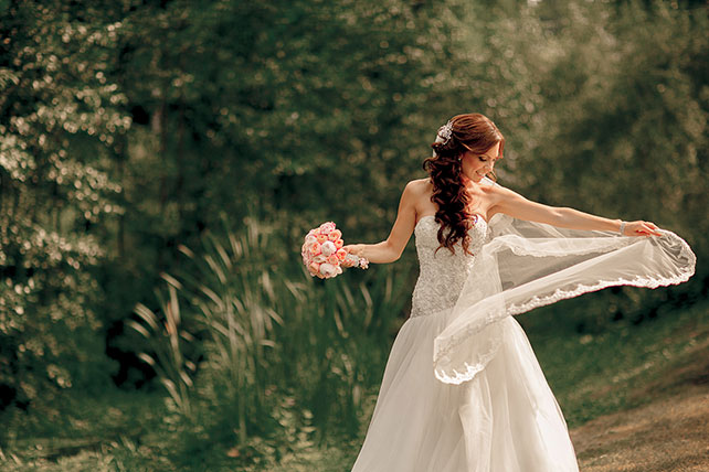 Свадьба по мотивам сказки «Золушка», невеста