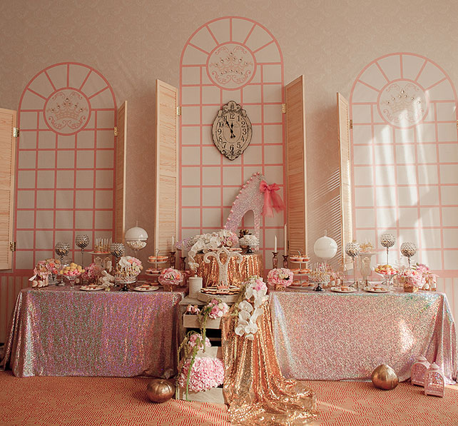 Свадьба по мотивам сказки «Золушка», сладкий стол