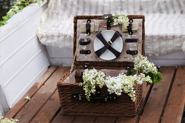 Свадебная прогулка на лодке, приглашения